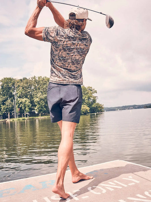 Wrangler ATG™ Men's Gym to Trail Short in Jet Black