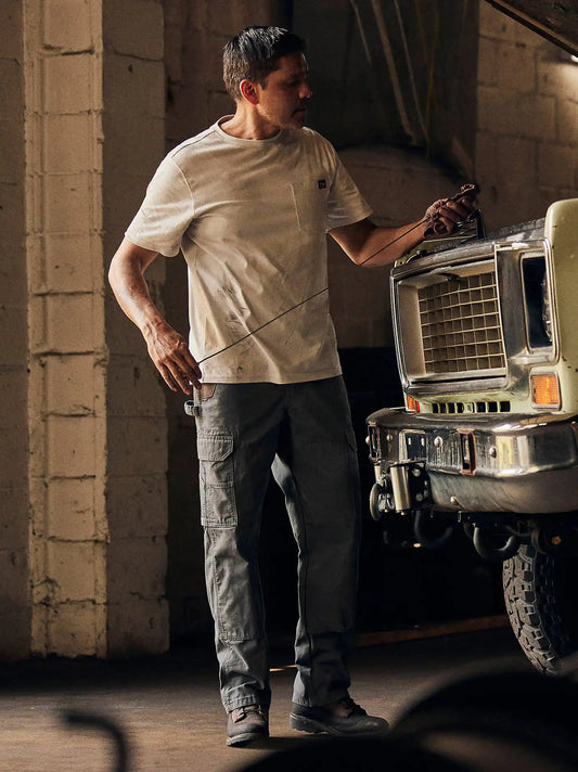 Wrangler Workwear Cargo Pant in Graphite