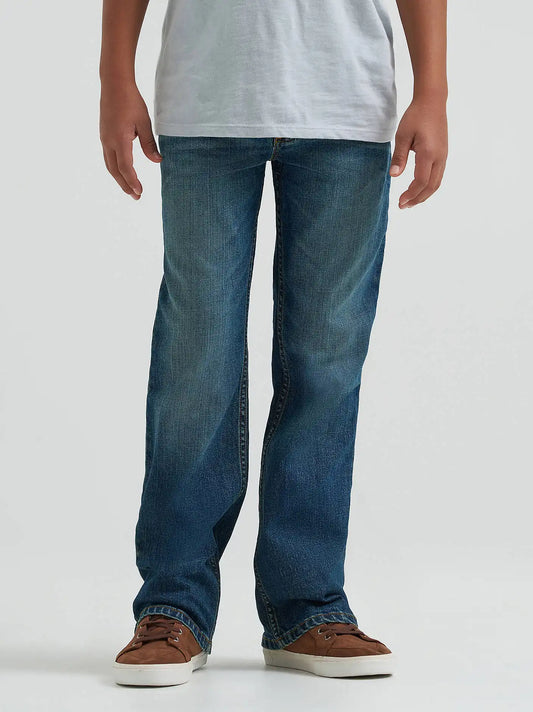 Boy's Bootcut Jean in Oak