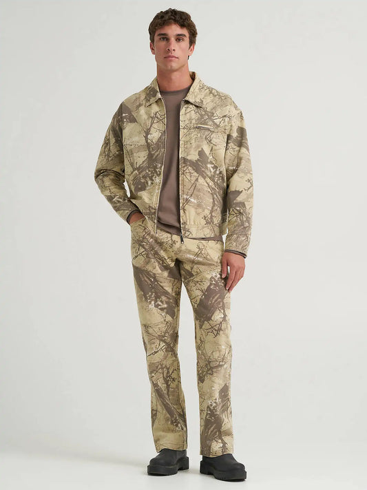 Men's Utility Moto Utility Pant in Camo Almond Milk
