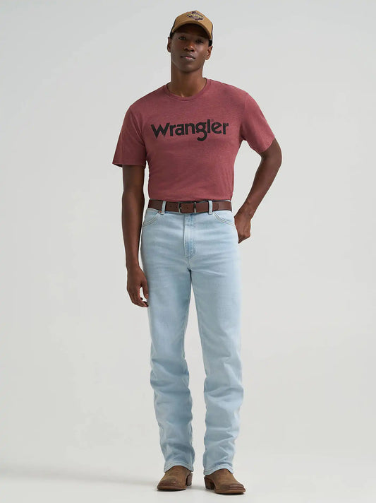 Wrangler® Toughlite™ Cowboy Cut® Slim Fit Jean in Light Wash