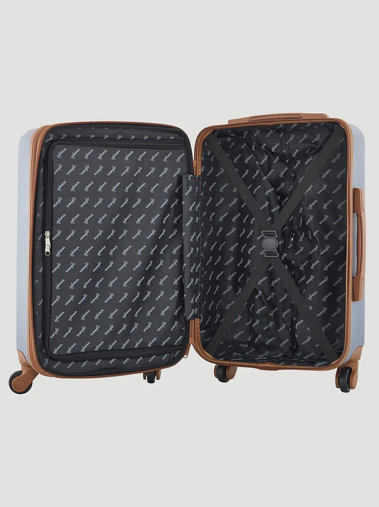 Expandable Hardside Spinner Luggage Set:Vintage Indigo:One Size: