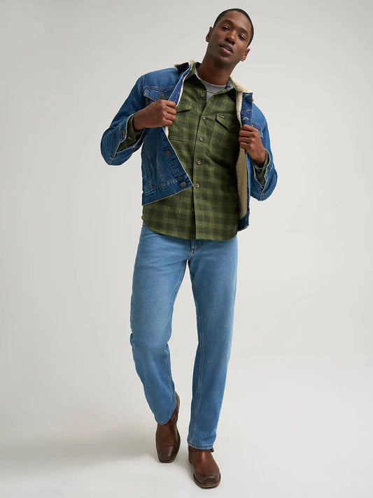 Men's Regular Fit Flex Jean in Navel