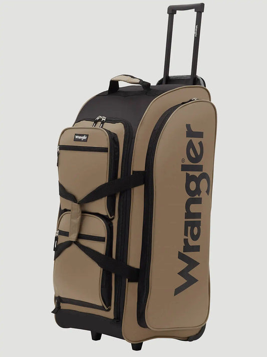 Wesley Rolling Duffle Bag:Tannin:One Size