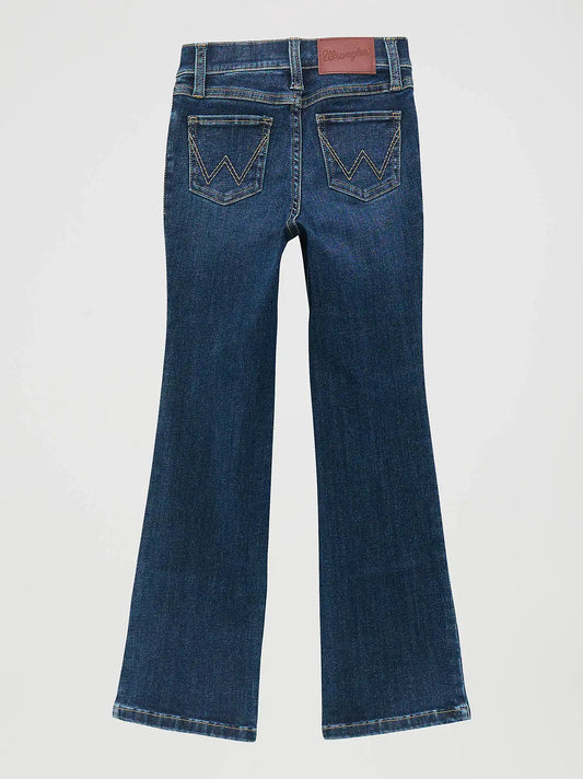 Girl's Wrangler BESPOKE Bootcut Jean in Lacey