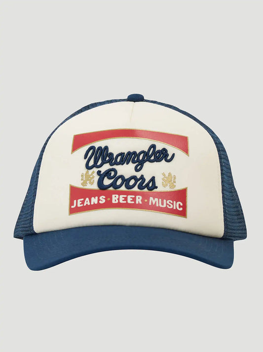 Wrangler x Coors Trucker Cap:Dark Blue:OS