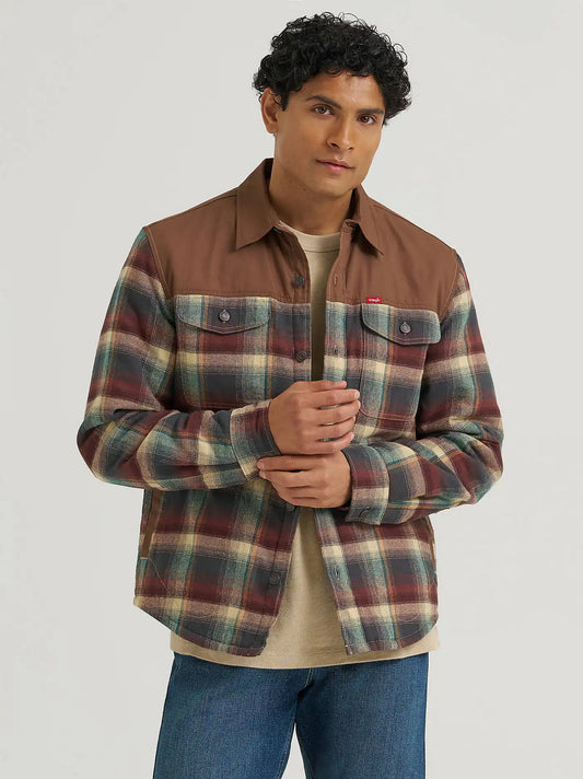 Men's Frontier Heavyweight Shirt Jacket in Pale Khaki