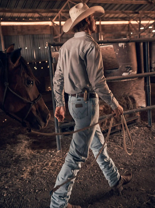 Wrangler® Cowboy Cut® Original Fit Jean in Bleach