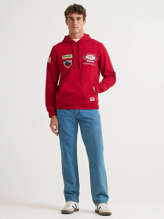 Wrangler® x 250 Years of America Regular Fit Jean in Mid Indigo