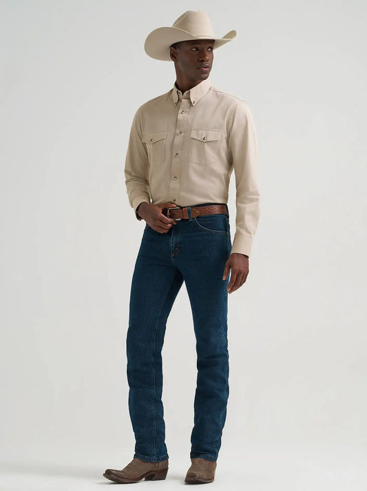 Premium Performance Advanced Comfort Cowboy Cut® Slim Fit Jean in Dark Tint