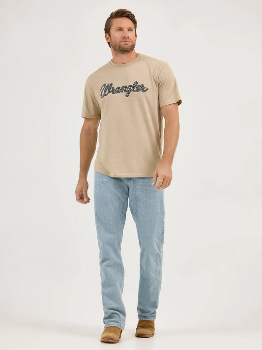 Men's Wrangler® Rope Logo T-Shirt in Trenchcoat