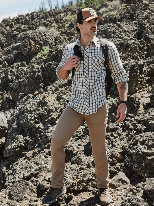 Men's Outdoor Mountain Tracker Pant in Toasted Coconut