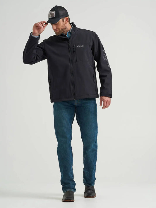 Men's Wrangler® Trail Jacket in Blackout