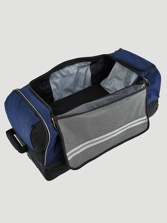 ATG 36 Inch 2 Section Rolling Duffel Bag:Blue Cove:One Size: