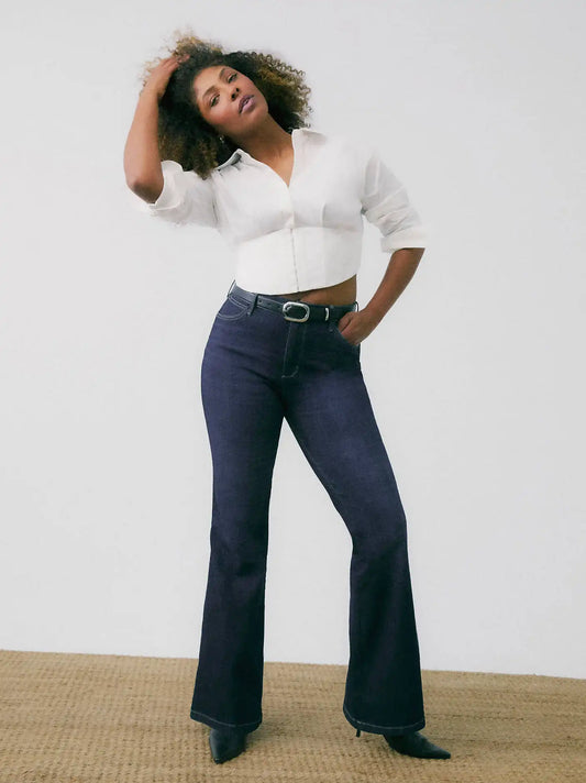 Women's Wrangler BESPOKE High Rise Flare Jean in Madilyn