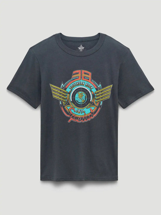 38 Special Southern Rock Graphic T-Shirt in Asphalt