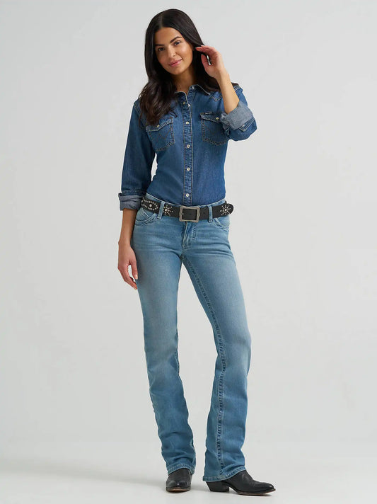 Women's Wrangler® Ultimate Riding Jean Willow in Light Wash