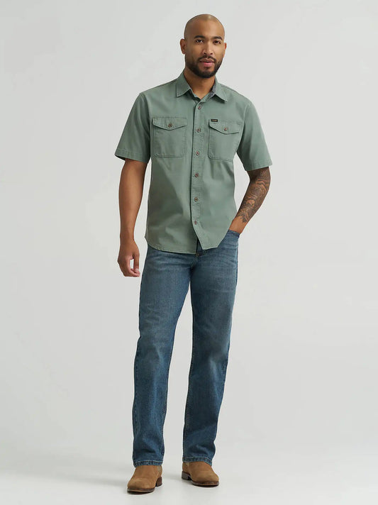 Men's Relaxed Fit Flex Jean in Marine