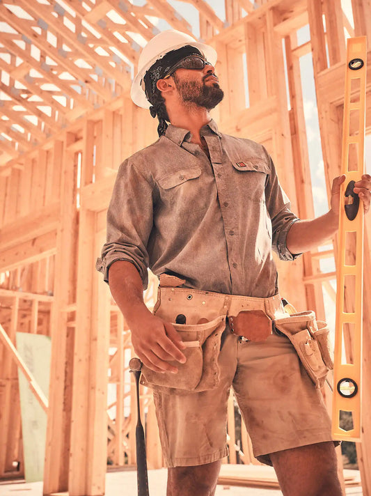 Wrangler® RIGGS Workwear® Performance Ripstop Technician Short in Khaki