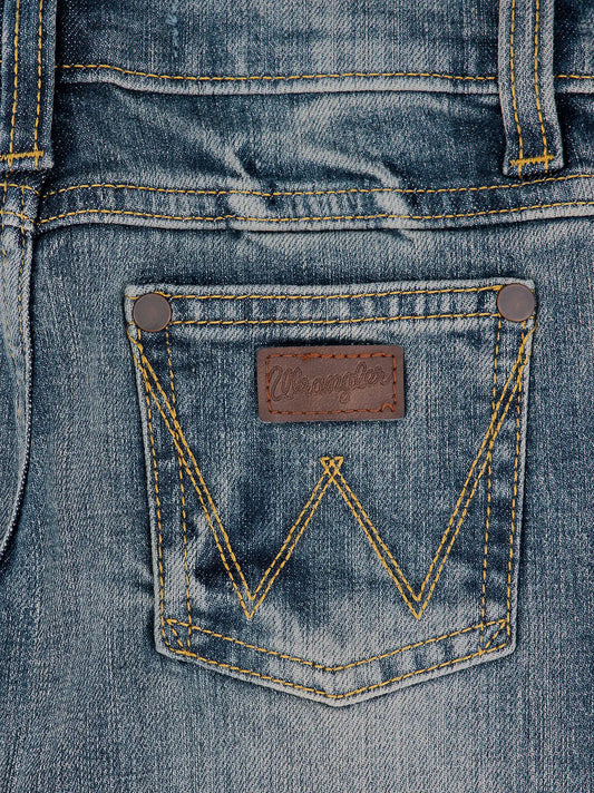 Toddler Boy's Wrangler Retro® Slim Boot Jean (1-3T) in Greeley