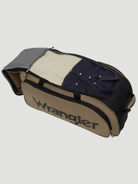 Wesley Rolling Duffle Bag:Tannin:One Size