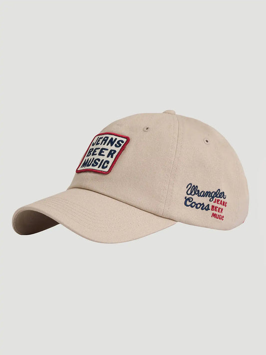 Wrangler x Coors Leisure Cap:Beige:OS