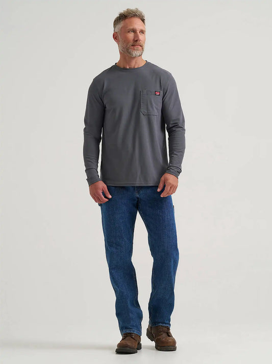 Wrangler Workwear Excavator Jean in Midwash