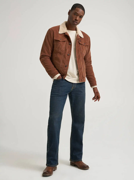 Men's Relaxed Bootcut Jean in Admiral Blue