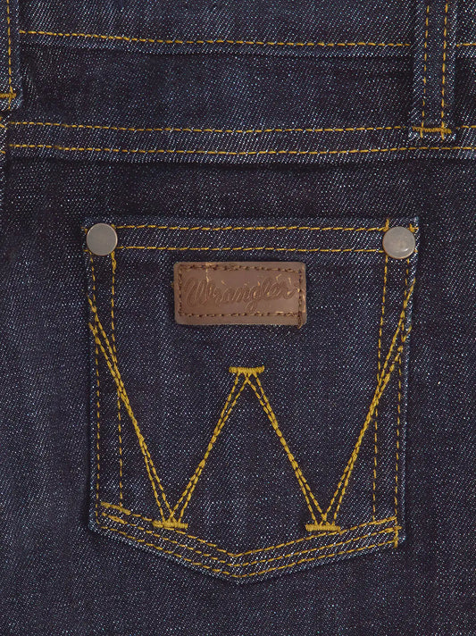 Toddler Boy's Wrangler Retro® Slim Boot Jean (1-3T) in Dax