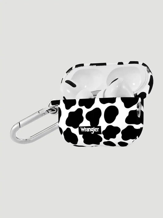 Earbuds Case with Carabiner:Black/White:One Size: