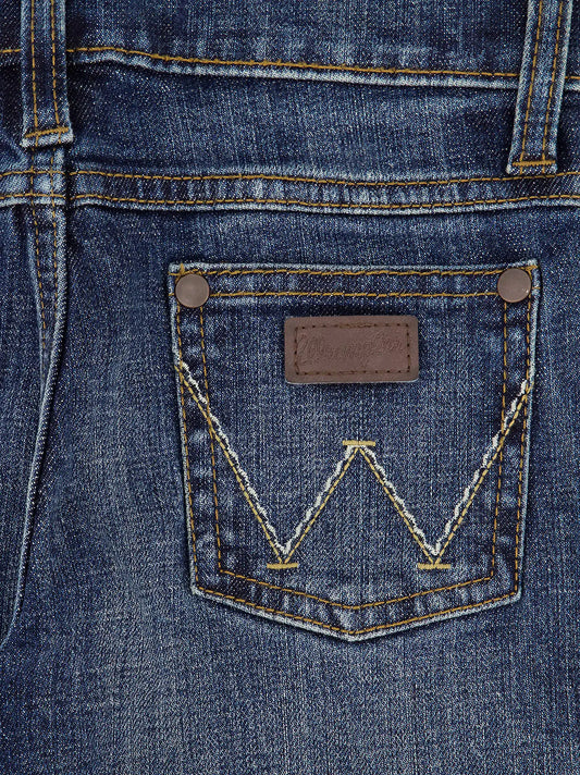 Toddler Boy's Wrangler Retro® Slim Boot Jean (1-3T) in Layton