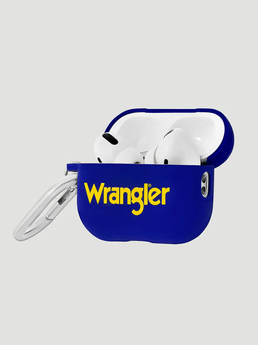 Earbuds Case with Carabiner:Blue/Yellow:One Size: