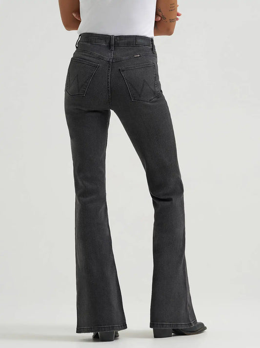 Women's Wrangler® Fierce Flare Jean in Black