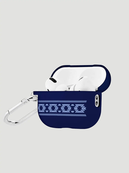Earbuds Case with Carabiner:Dark Blue Multi:One Size: