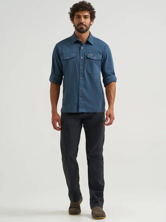 Men's All Terrain Cargo Fleece Lined Pant in Jet Black