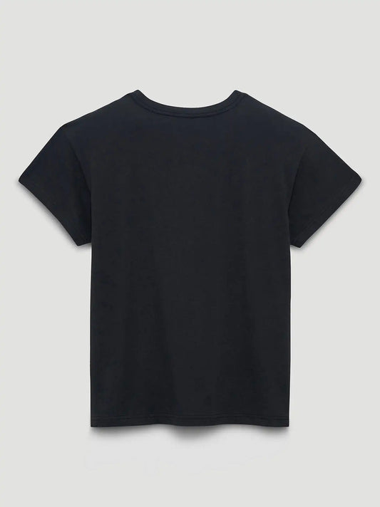 Journey World Tour Retro Reg Graphic Tee in Washed Black