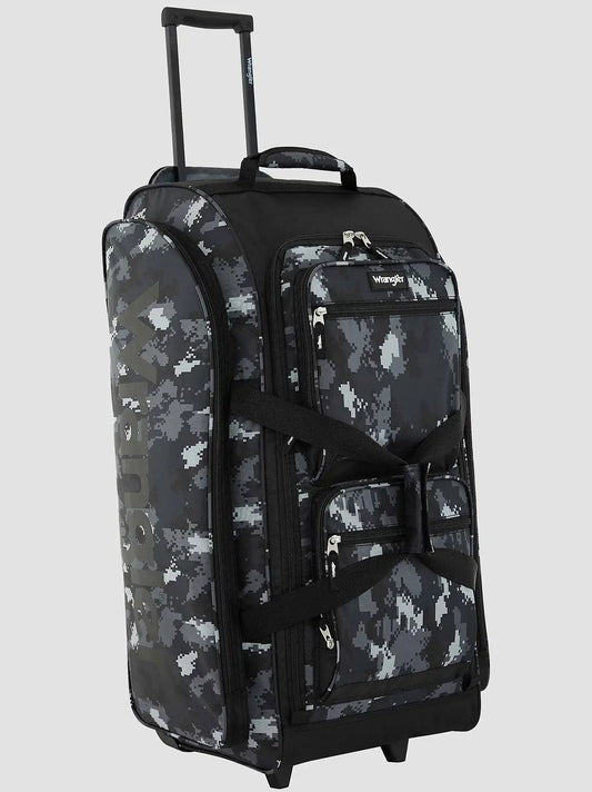 Wesley Rolling Duffle Bag:White Camo:One Size: