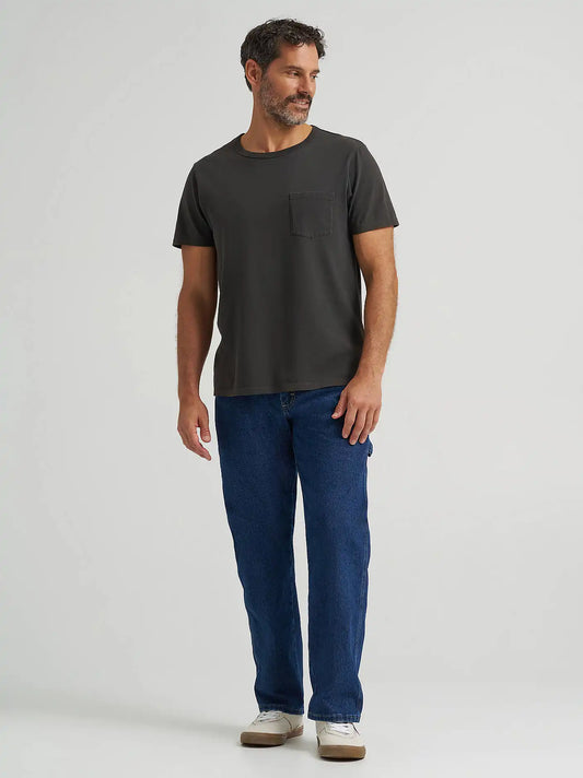 Wrangler® Men's Five Star Premium Carpenter Jean in Dark Vintage