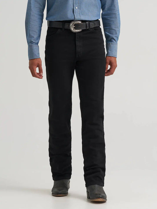 Wrangler® Cowboy Cut® Slim Fit Active Flex Jeans in Black