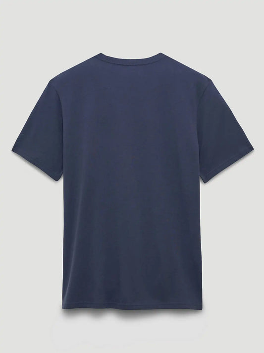 Jeans Shirts Jackets Graphic T-Shirt in Ombre Blue
