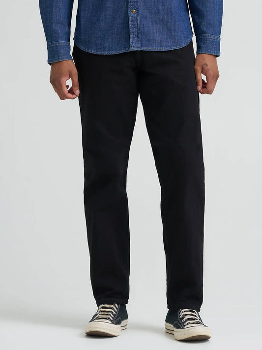 Wrangler® Five Star Premium Denim Relaxed Fit Jean in Coal Black