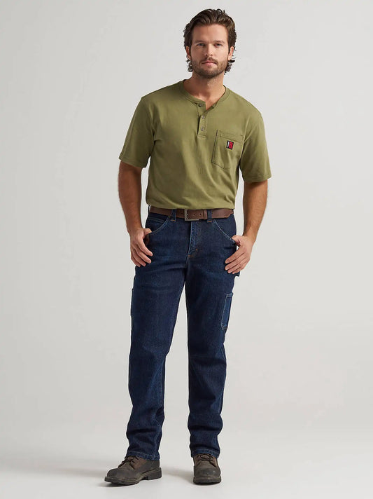 Wrangler® RIGGS Workwear® Performance Carpenter Jean in Dark Wash