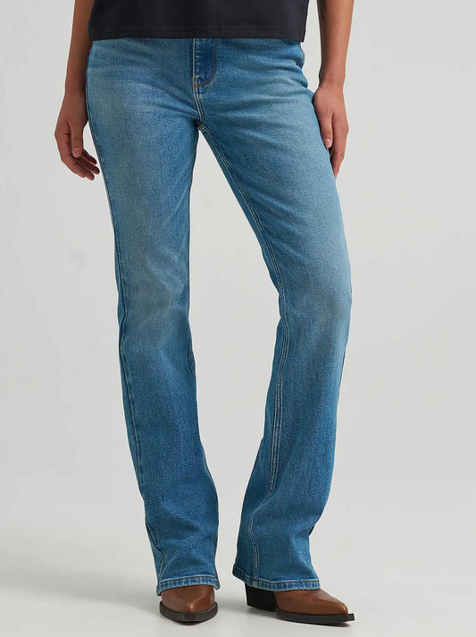 Women's High Rise Bootcut Jean in Charlotte