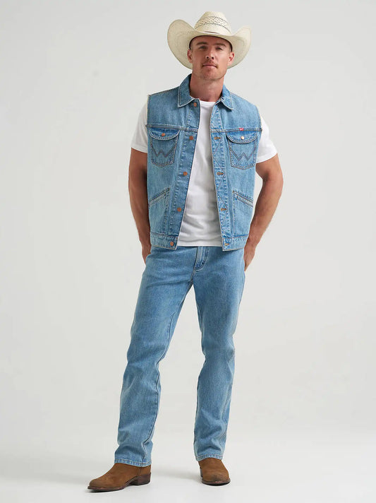 Wrangler x Coors 13MWZ Cowboy Cut Jean in Beer Wash