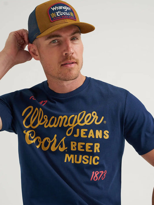 Wrangler x Coors Twill Patch Cap:Brown:OS