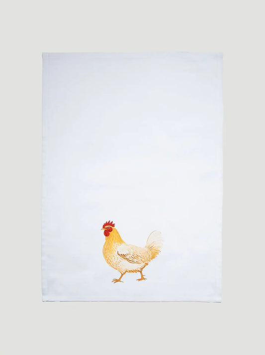Wrangler Tea Towels 2 Pack:Chicken:One Size