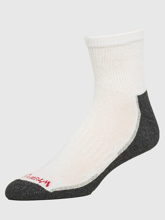 Mens Ankle Socks (6-Pack):White:ONE SIZE