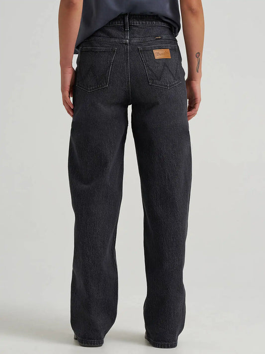 Women's Loose Straight Jean in Dark Sky