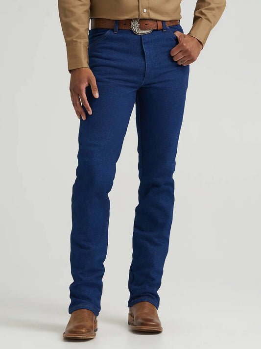 Wrangler® Cowboy Cut® Stretch Slim Fit Jean in Indigo Stretch