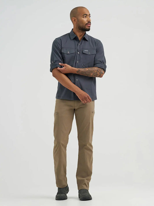 Men's Wrangler® All Terrain Cargo Pant in Fallen Rock